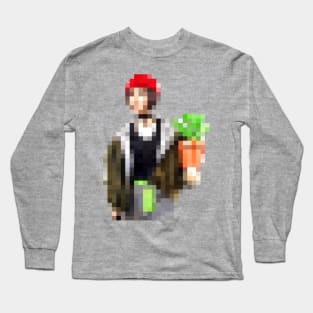 Mathilda Retro Pixel Art Design Long Sleeve T-Shirt